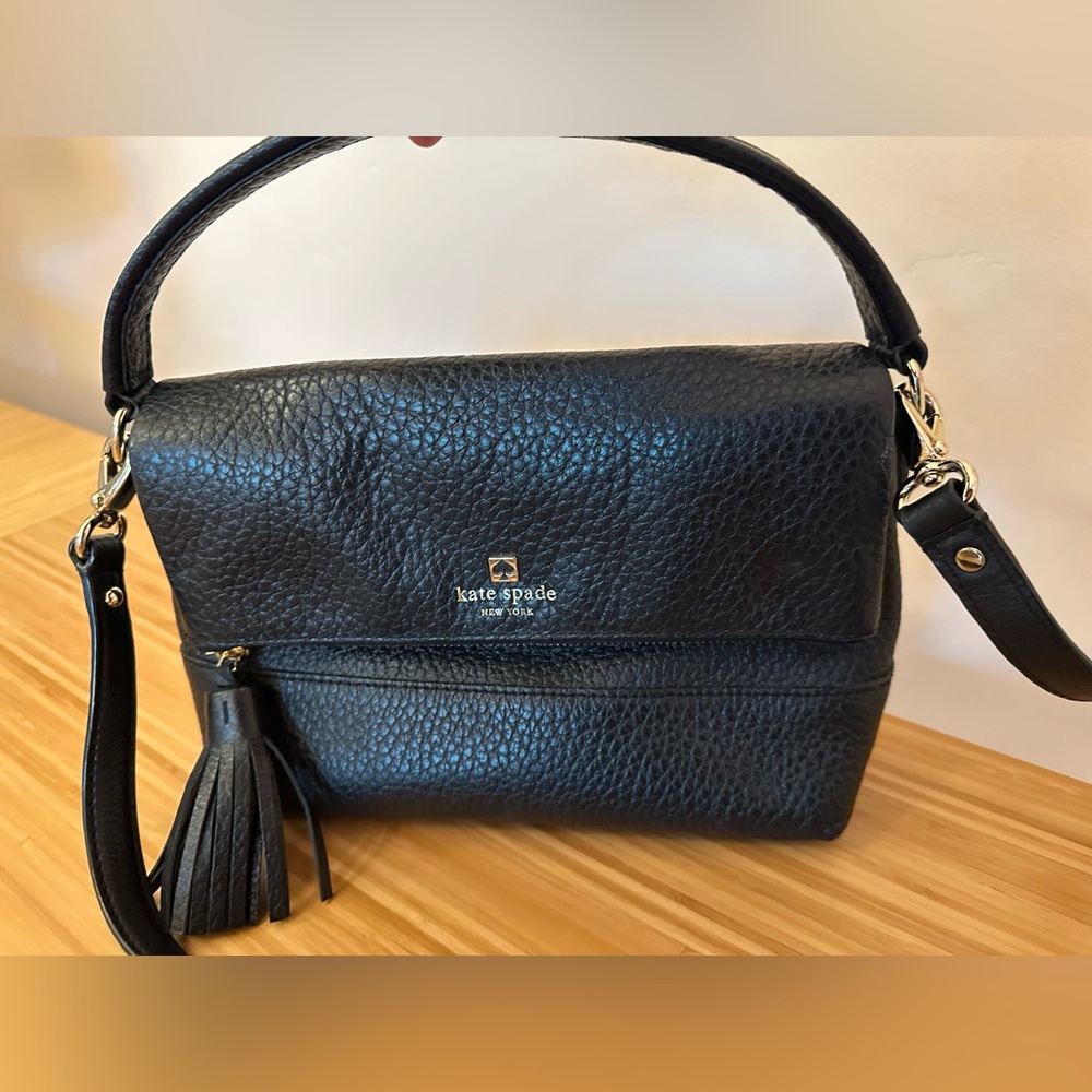 Kate Spade Southport Avenue Mini Maria black crossbody bag